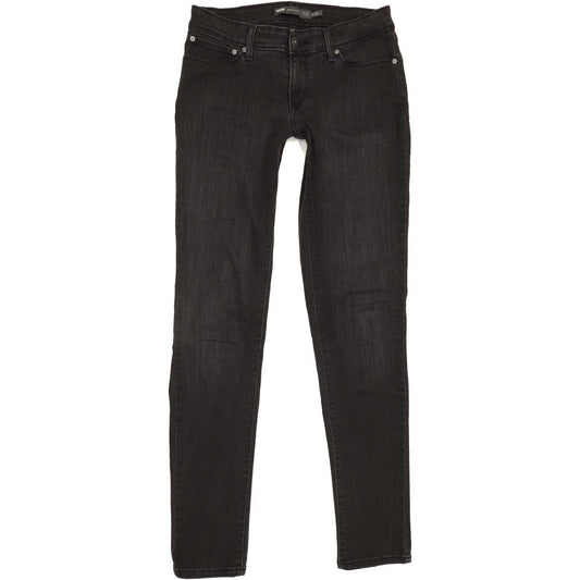Levi's Demi Curve Women Black Skinny Regular Stretch Jeans W28 L32