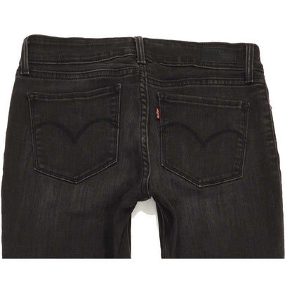Levi's Demi Curve Women Black Skinny Regular Stretch Jeans W28 L32