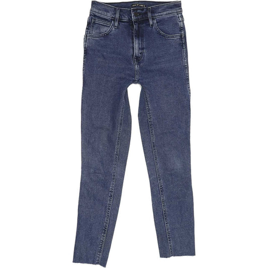 Levi's Line 8 High Rise Women Blue Skinny Stretch Jeans W25 L25