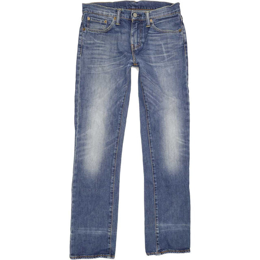 Levi's 511 Men Blue Straight Slim Stretch Jeans W30 L31