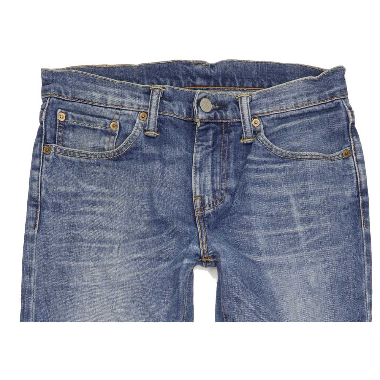 Levi's 511 Men Blue Straight Slim Stretch Jeans W30 L31