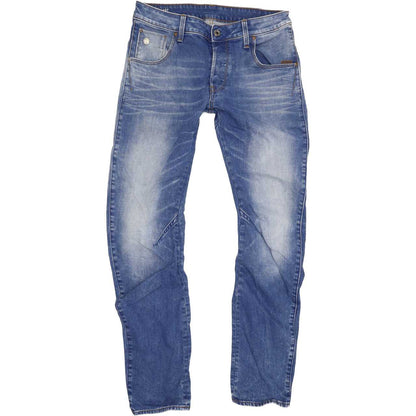 G-Star Arc 3D Men Blue Straight Slim Stretch Jeans W29 L32