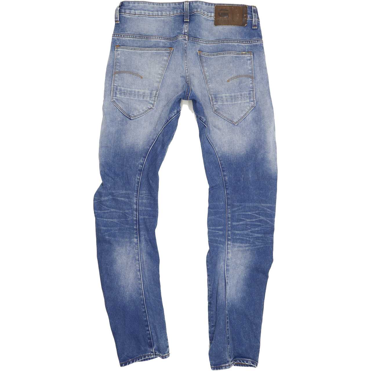 G-Star Arc 3D Men Blue Straight Slim Stretch Jeans W29 L32