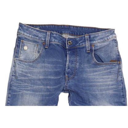 G-Star Arc 3D Men Blue Straight Slim Stretch Jeans W29 L32