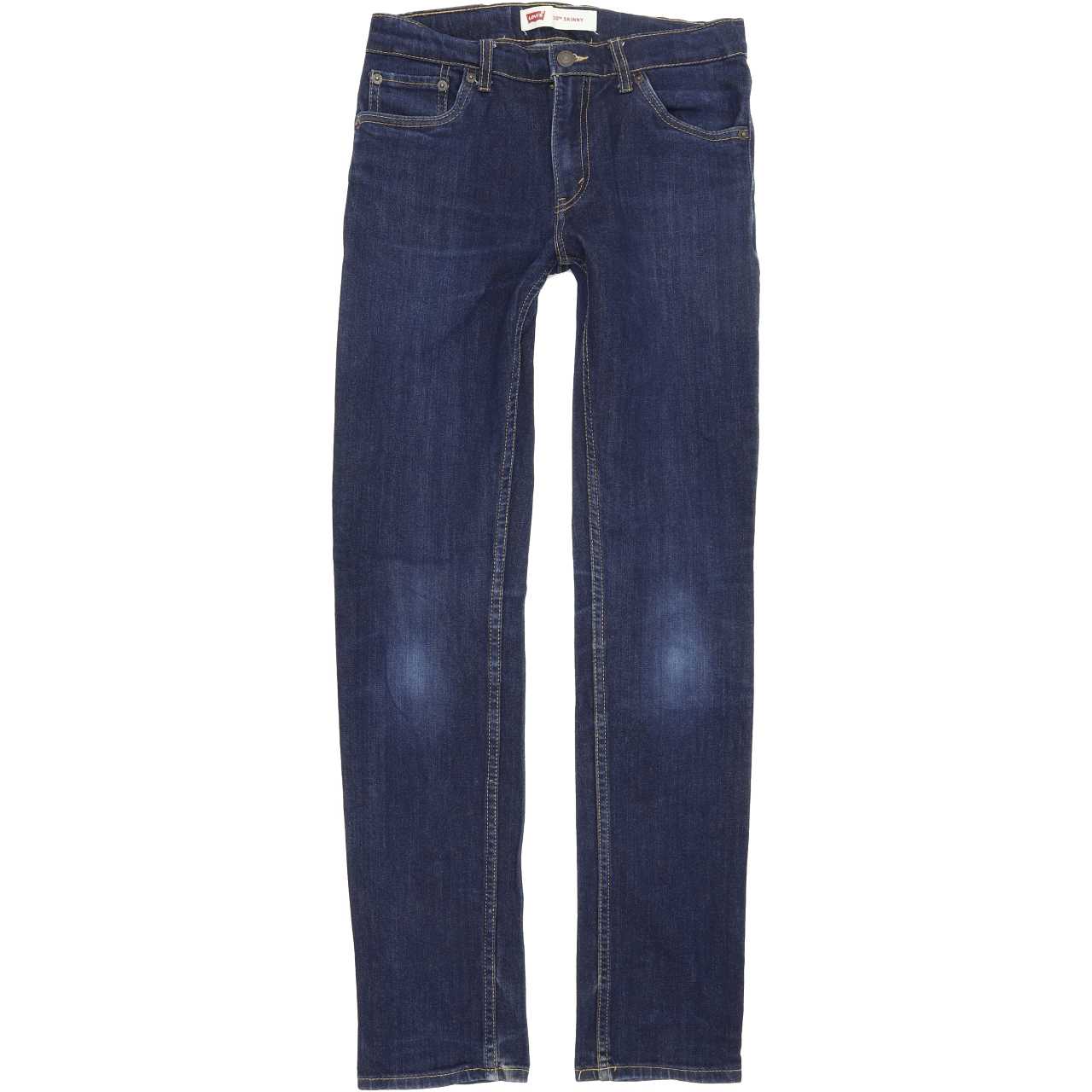 Levi's 510 Kids Blue Skinny Slim Stretch Jeans W27 L31