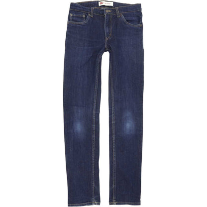 Levi's 510 Kids Blue Skinny Slim Stretch Jeans W27 L31