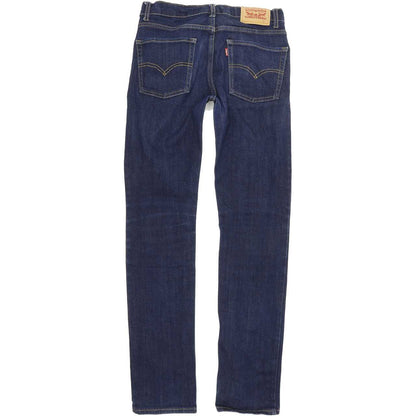 Levi's 510 Kids Blue Skinny Slim Stretch Jeans W27 L31