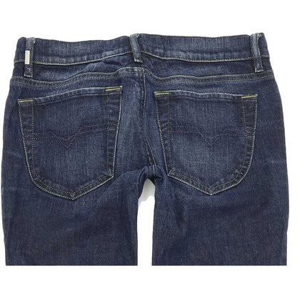 Diesel Liv 008FC Women Blue Straight Regular Stretch Jeans W28 L32