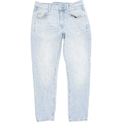 G-Star Radar Women Blue Tapered Regular Boyfriend Jeans W28 L32