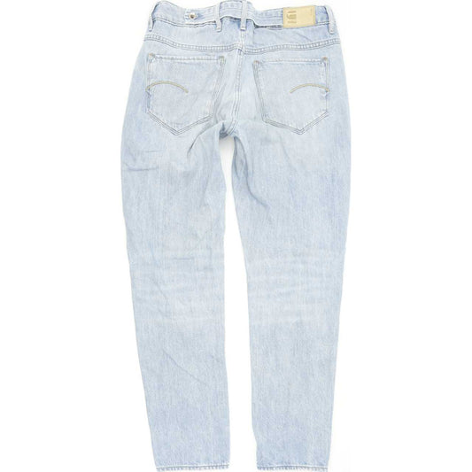 G-Star Radar Women Blue Tapered Regular Boyfriend Jeans W28 L32