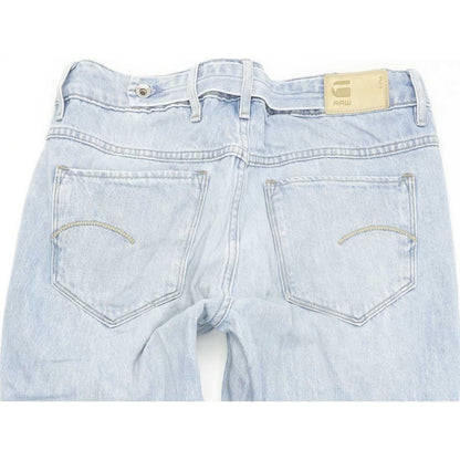 G-Star Radar Women Blue Tapered Regular Boyfriend Jeans W28 L32