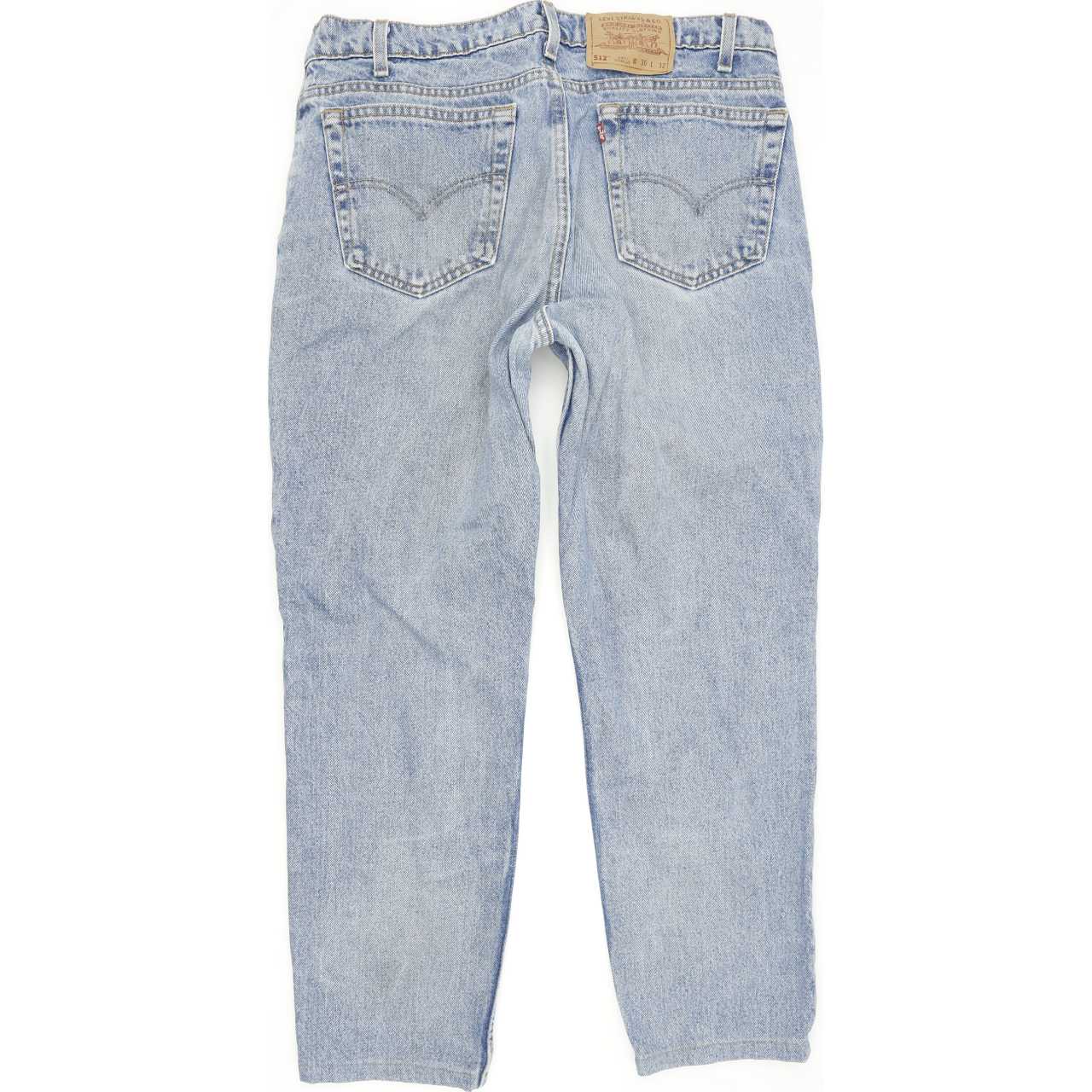 Levi's 512 Made in USA Men Blue Straight Regular Jeans W36 L28