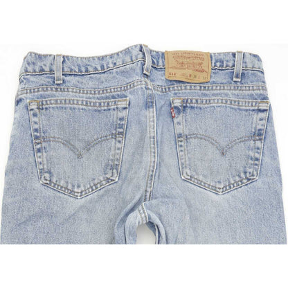 Levi's 512 Made in USA Men Blue Straight Regular Jeans W36 L28