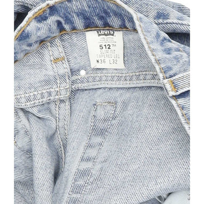 Levi's 512 Made in USA Men Blue Straight Regular Jeans W36 L28