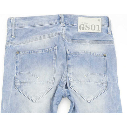 G-Star New Radar Men Blue Straight Regular Jeans W29 L34