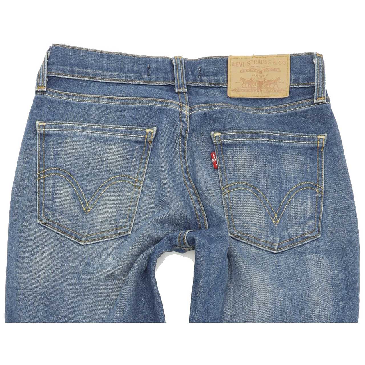 Levi's 529 Women Blue Bootcut Regular Stretch Jeans W28 L30