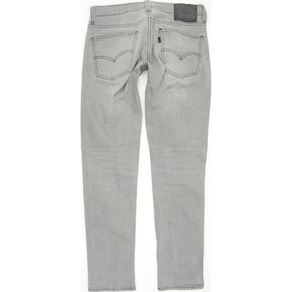 Levi's 511 Men Grey Straight Slim Stretch Jeans W29 L32