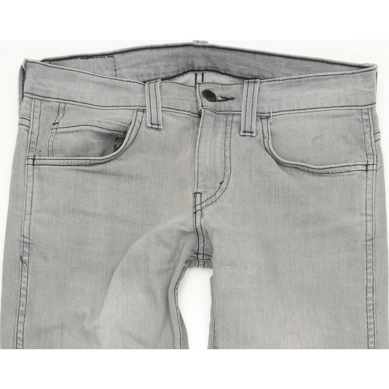 Levi's 511 Men Grey Straight Slim Stretch Jeans W29 L32