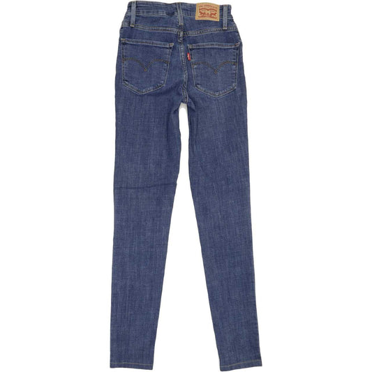 Levi's 721 High Rise Women Blue Skinny Stretch Jeans W23 L29