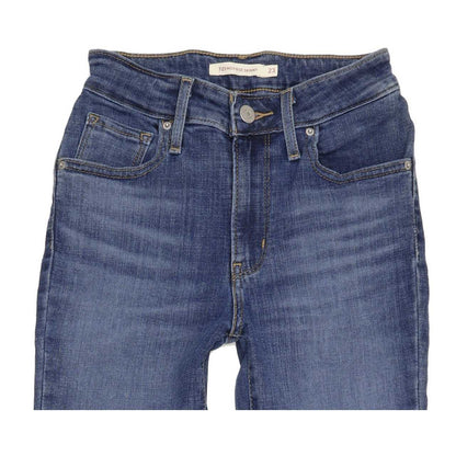 Levi's 721 High Rise Women Blue Skinny Stretch Jeans W23 L29