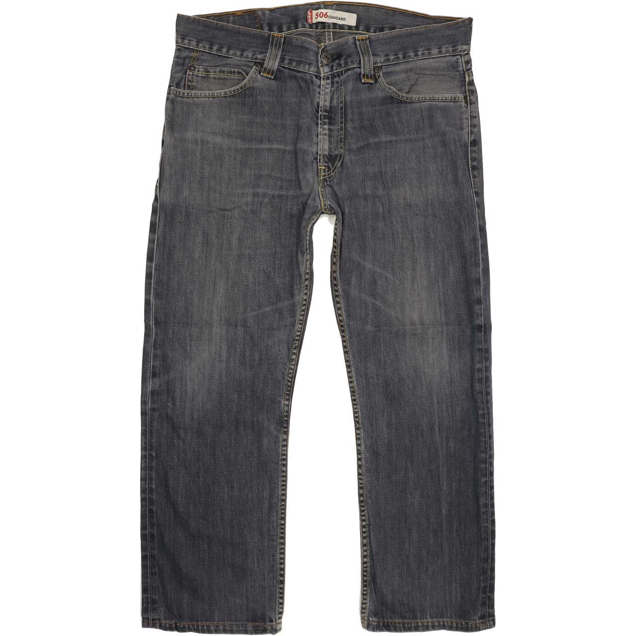 Levi's 506 Men Blue Straight Regular Jeans W36 L27