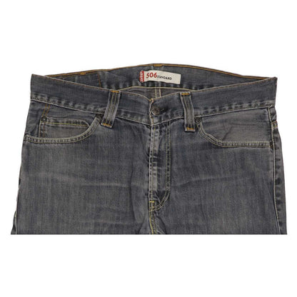 Levi's 506 Men Blue Straight Regular Jeans W36 L27