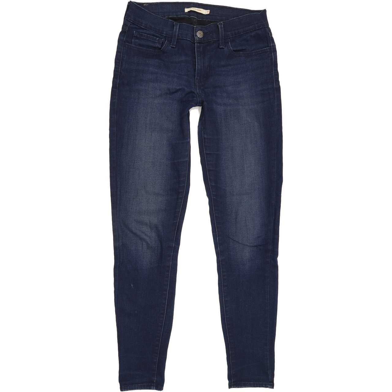 Levi's 710 Women Blue Skinny Regular Stretch Jeans W27 L30