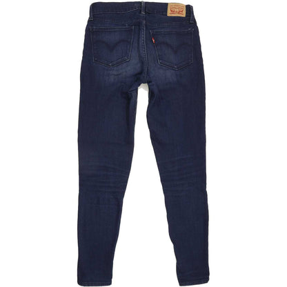Levi's 710 Women Blue Skinny Regular Stretch Jeans W27 L30