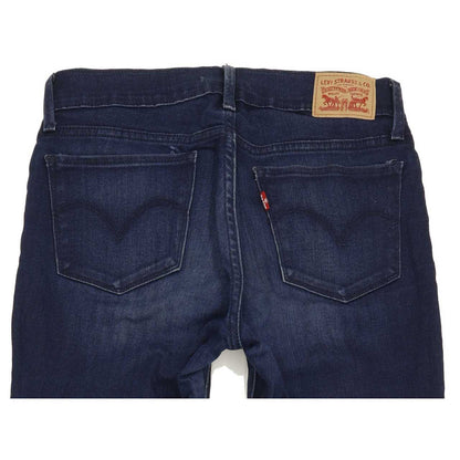 Levi's 710 Women Blue Skinny Regular Stretch Jeans W27 L30