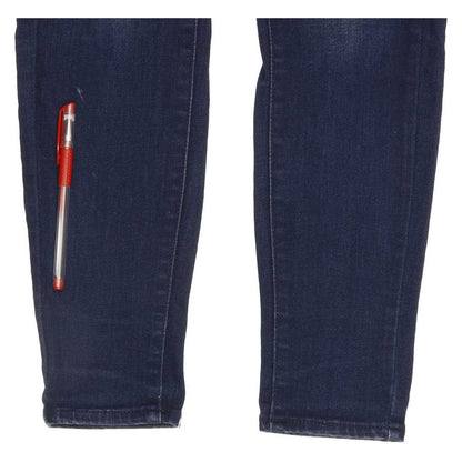 Levi's 710 Women Blue Skinny Regular Stretch Jeans W27 L30