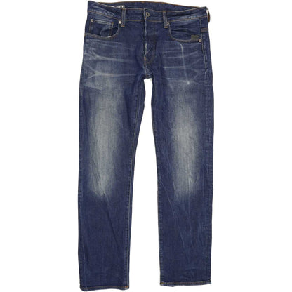 G-Star Revend Men Blue Straight Regular Stretch Jeans W31 L31