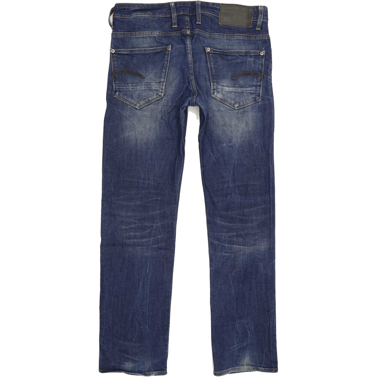 G-Star Revend Men Blue Straight Regular Stretch Jeans W31 L31