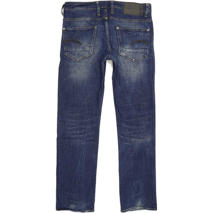G-Star Revend Men Blue Straight Regular Stretch Jeans W31 L31