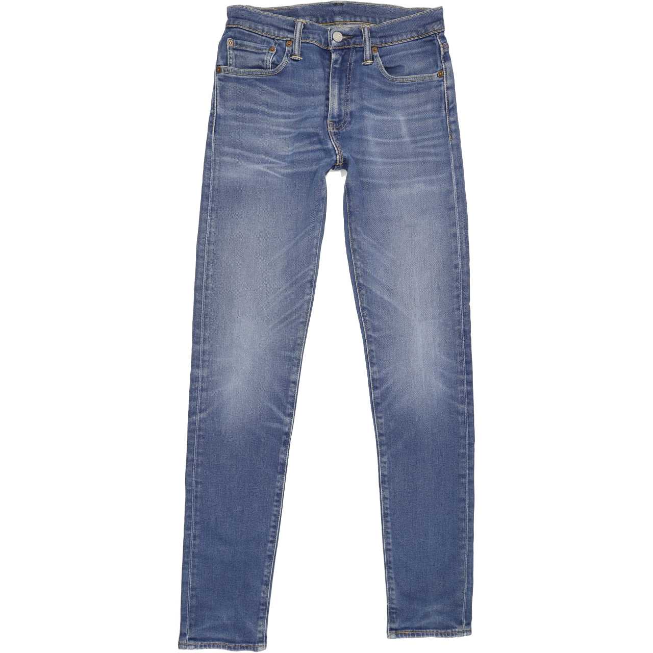 Levi's 512 Men Blue Tapered Slim Stretch Jeans W28 L32