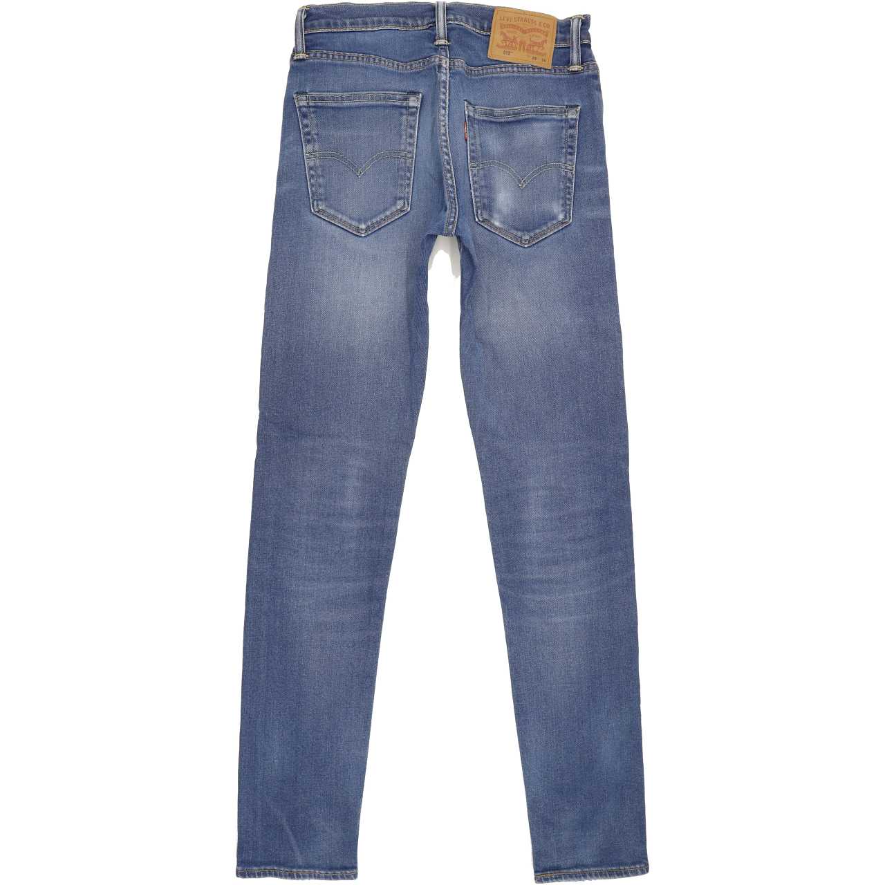 Levi's 512 Men Blue Tapered Slim Stretch Jeans W28 L32