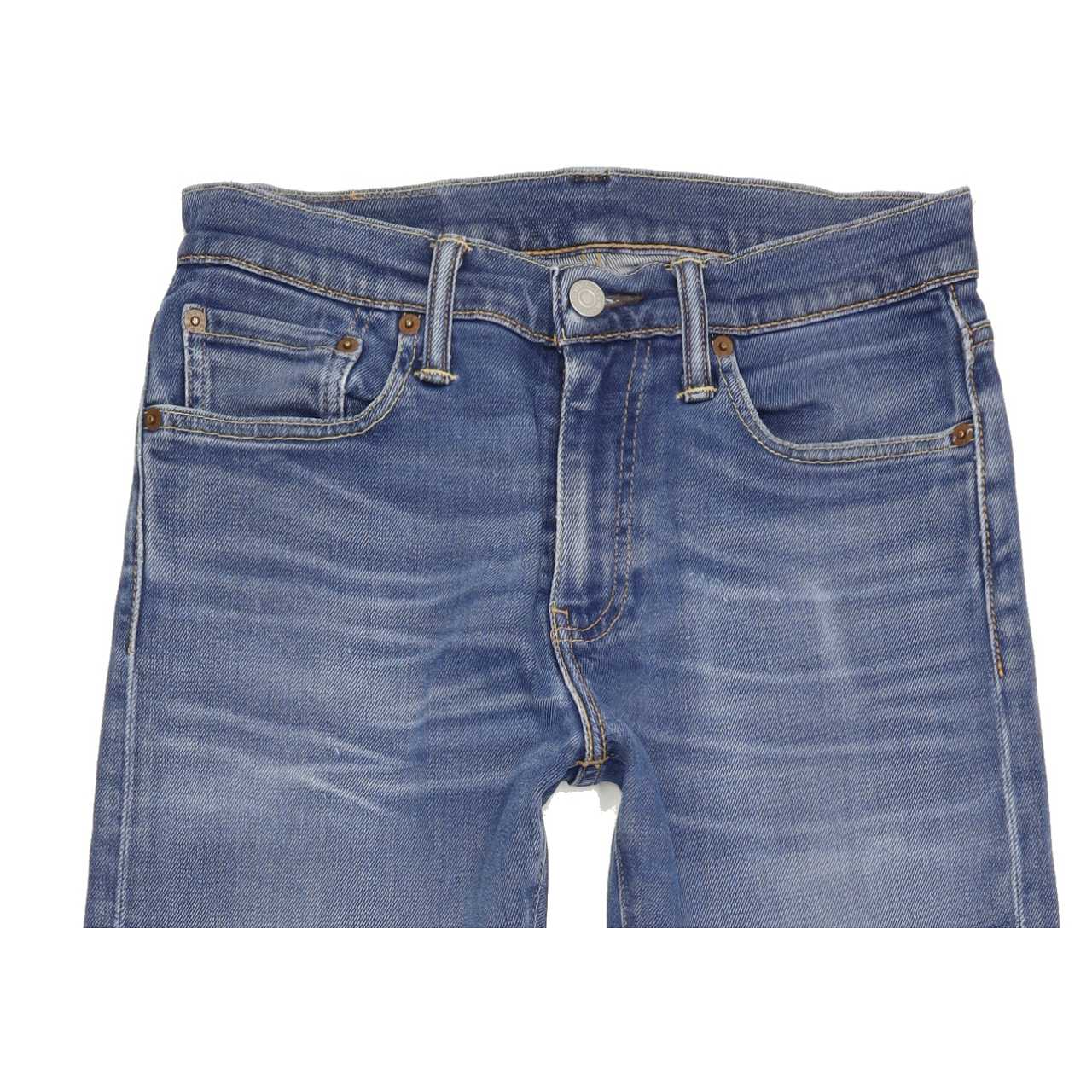 Levi's 512 Men Blue Tapered Slim Stretch Jeans W28 L32