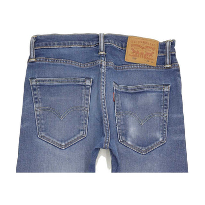Levi's 512 Men Blue Tapered Slim Stretch Jeans W28 L32