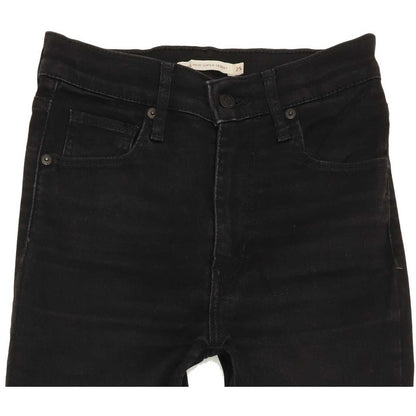 Levi's Mile High Rise Women Black Skinny Stretch Jeans W25 L27