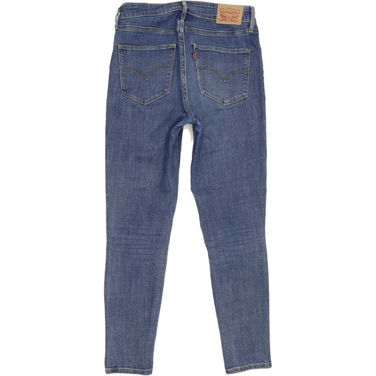 Levi's 721 High Rise Women Blue Skinny Stretch Jeans W28 L28