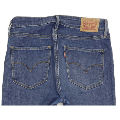 Levi's 721 High Rise Women Blue Skinny Stretch Jeans W28 L28