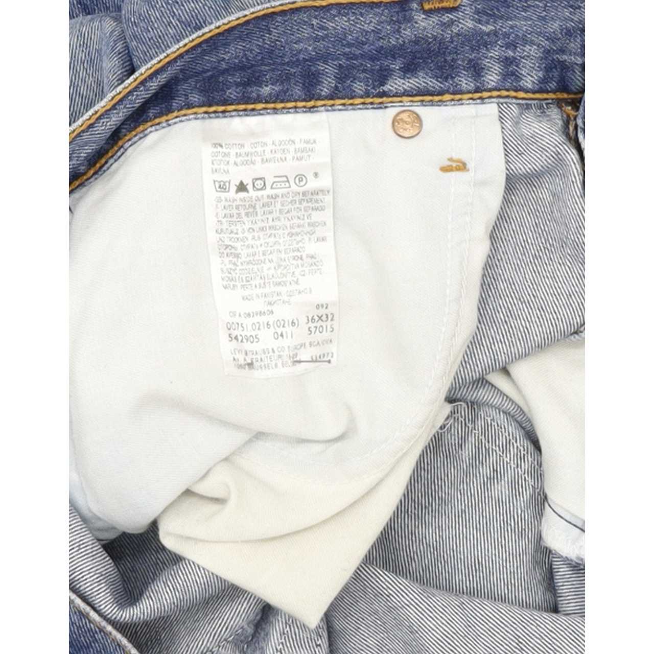 Levi's 751 Men Blue Straight Regular Jeans W36 L29