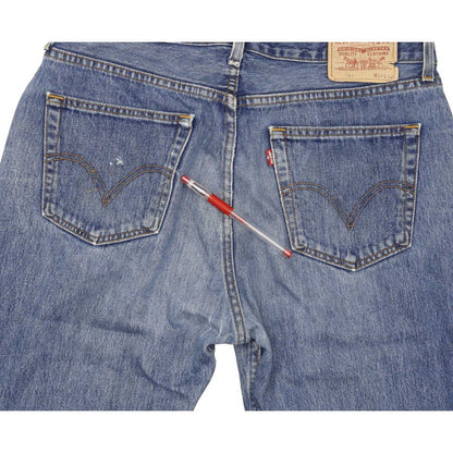 Levi's 751 Men Blue Straight Regular Jeans W36 L29