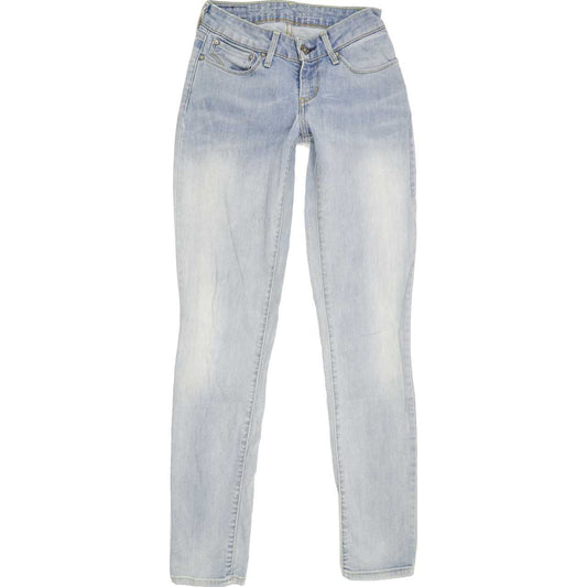 Levi's Bold Curve Women Blue Skinny Slim Stretch Jeans W25 L31