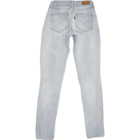 Levi's Bold Curve Women Blue Skinny Slim Stretch Jeans W25 L31