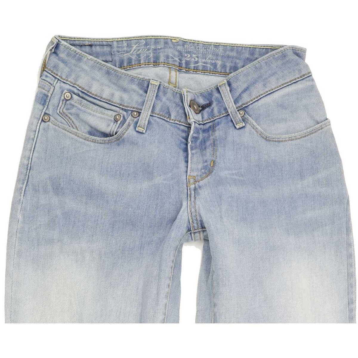 Levi's Bold Curve Women Blue Skinny Slim Stretch Jeans W25 L31