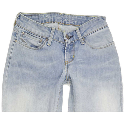 Levi's Bold Curve Women Blue Skinny Slim Stretch Jeans W25 L31