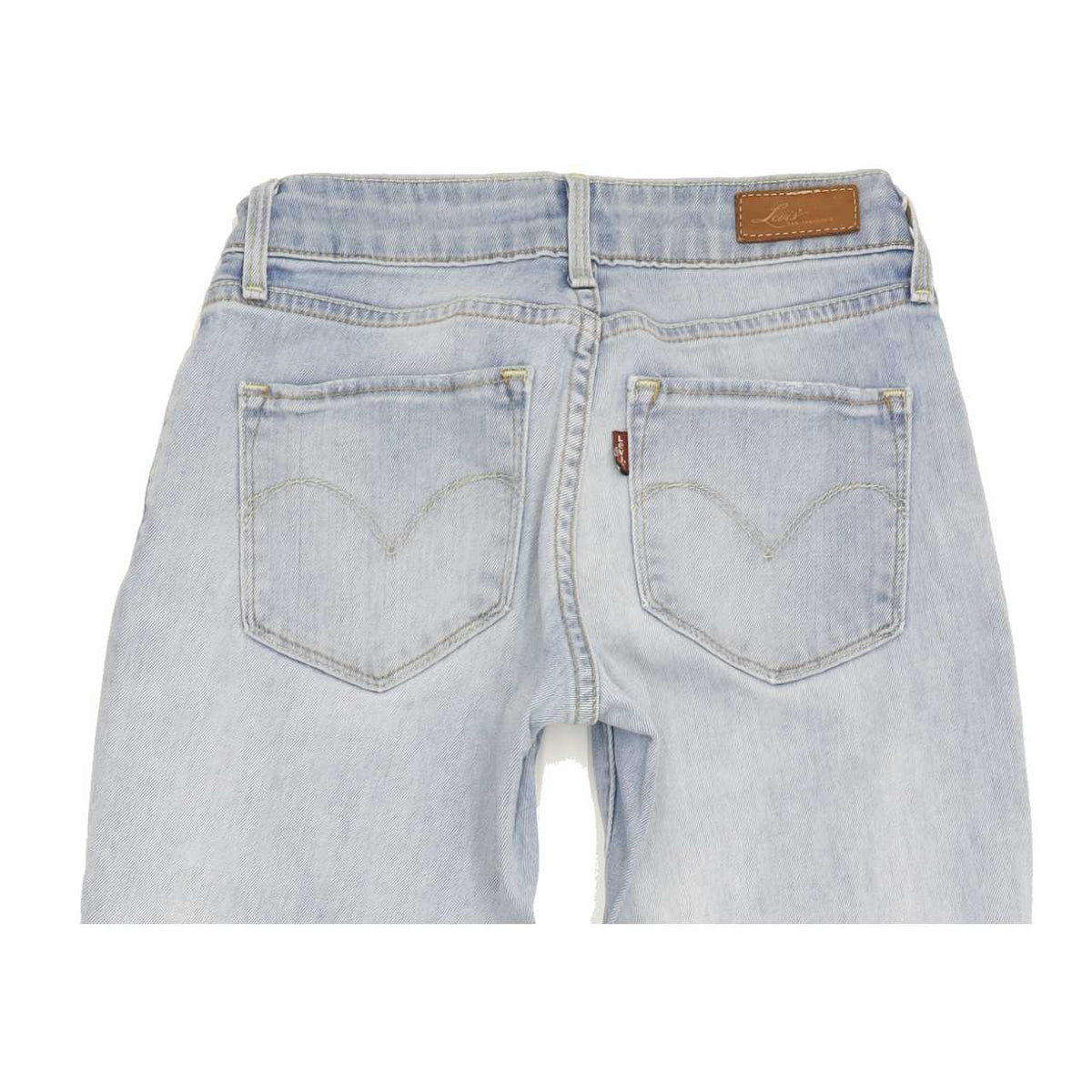 Levi's Bold Curve Women Blue Skinny Slim Stretch Jeans W25 L31