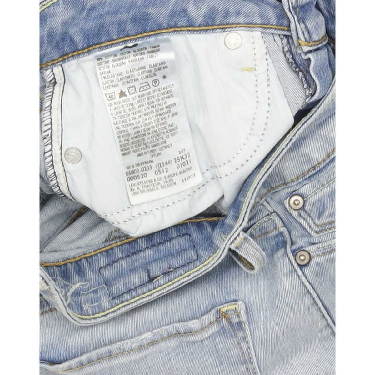 Levi's Bold Curve Women Blue Skinny Slim Stretch Jeans W25 L31