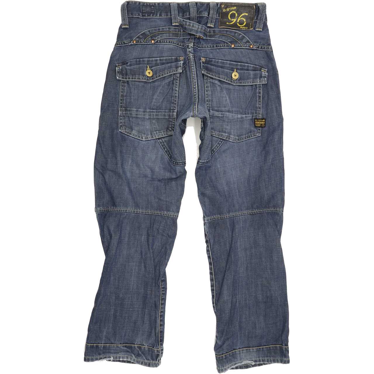 G-Star Men Blue Straight Regular Jeans W31 L29