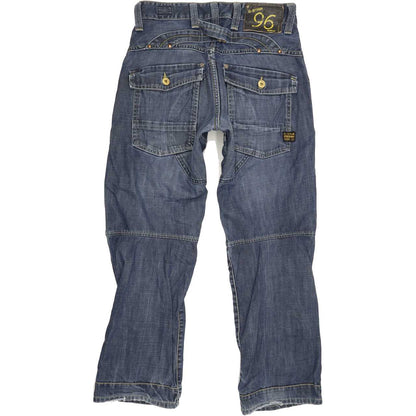 G-Star Men Blue Straight Regular Jeans W31 L29